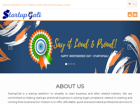 'startupgali.com' screenshot