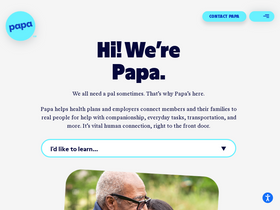 'papa.com' screenshot