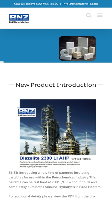 bnzmaterials.com