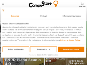 'campustore.it' screenshot