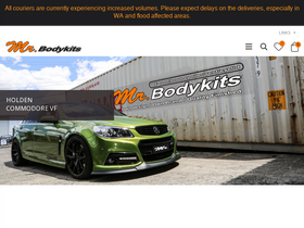 Mr Bodykits website screenshot