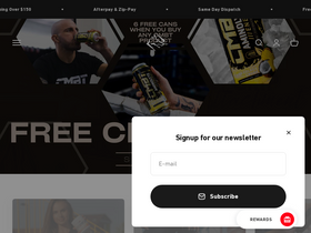 pinnacleperformanceandnutrition.com.au homepage screenshot
