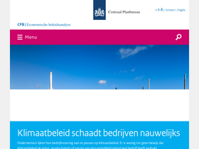 'cpb.nl' screenshot