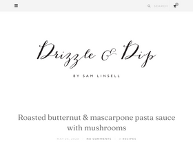 'drizzleanddip.com' screenshot