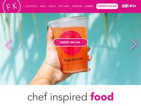 'eatfreshkitchen.com' screenshot