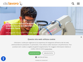 'cliclavoro.gov.it' screenshot