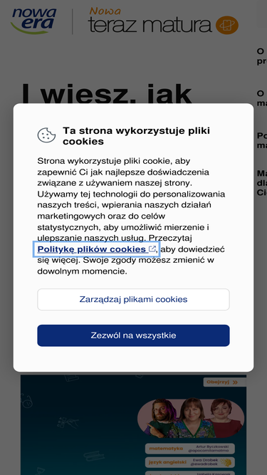 nowaterazmatura.pl