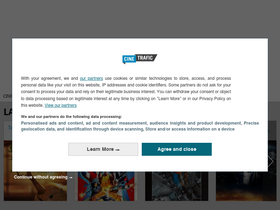 'cinetrafic.fr' screenshot
