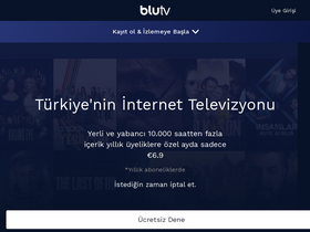 'blutv.com' screenshot