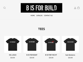 bisforbuild.com homepage screenshot
