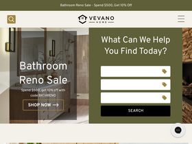 'vevano.com' screenshot