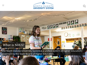 'ndus.edu' screenshot