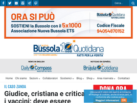 'lanuovabq.it' screenshot