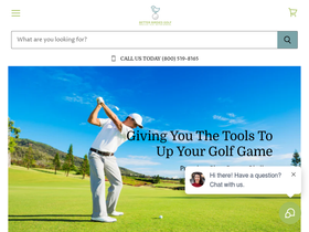 betterbirdiesgolf.com homepage screenshot