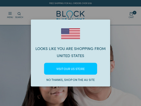 'blockbluelight.com.au' screenshot