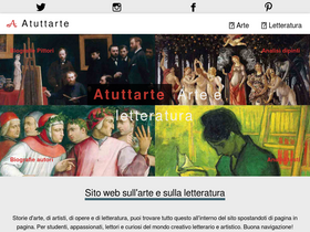 'atuttarte.it' screenshot