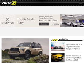 'auto5.vn' screenshot