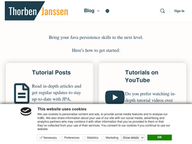 'thorben-janssen.com' screenshot