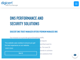 'dnsmadeeasy.com' screenshot