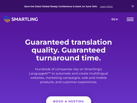 'smartling.com' screenshot