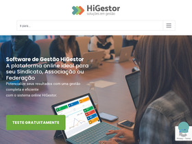 'higestor.com.br' screenshot