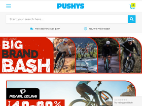 'pushys.com.au' screenshot