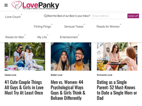 'lovepanky.com' screenshot