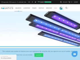 'charterhouse-aquatics.com' screenshot