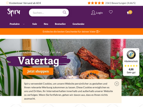 'spiru.de' screenshot