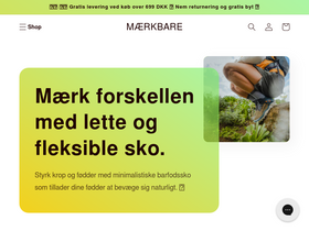 'maerkbare.dk' screenshot