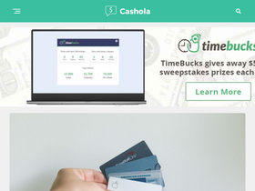 'casho.la' screenshot