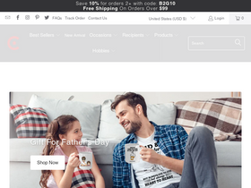 'customizeaf.com' screenshot