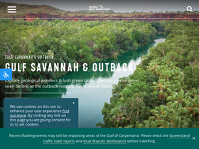 'tropicalnorthqueensland.org.au' screenshot