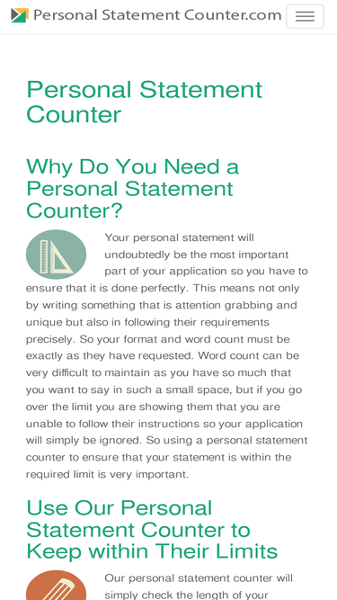 personalstatementcounter.com