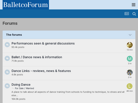 'balletcoforum.com' screenshot
