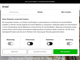 dryze.de homepage screenshot