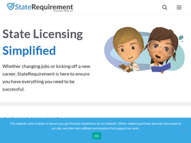 'staterequirement.com' screenshot