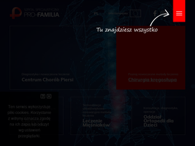 'pro-familia.pl' screenshot