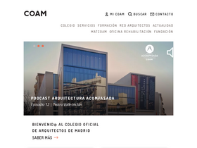 'coam.org' screenshot