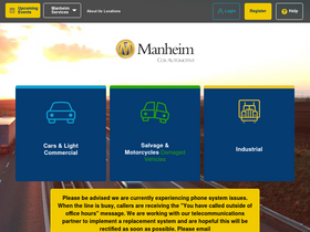 'manheim.co.nz' screenshot