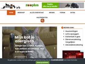 'dekattensite.nl' screenshot