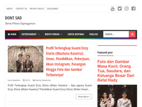 'dontsad.com' screenshot
