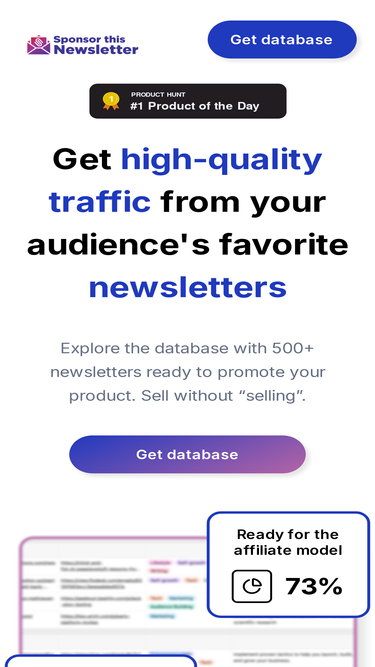 sponsorthisnewsletter.com