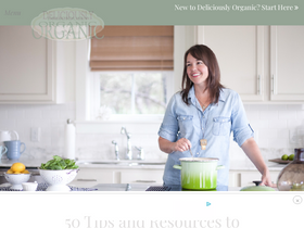 'deliciouslyorganic.net' screenshot