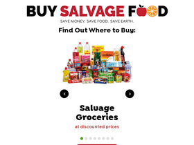 'buysalvagefood.com' screenshot