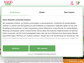 'foodoase.de' screenshot