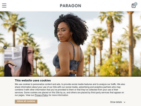 'paragonfitwear.com' screenshot