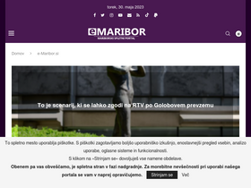 'e-maribor.si' screenshot