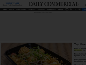 'dailycommercial.com' screenshot