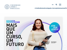 'catolicalaw.fd.lisboa.ucp.pt' screenshot